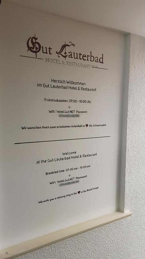 Gut Lauterbad Hotel ฟรอยเดนชตัดท์ ภายนอก รูปภาพ